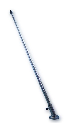 Drapeau étage conique en acier inoxydable Longueur 80 cm