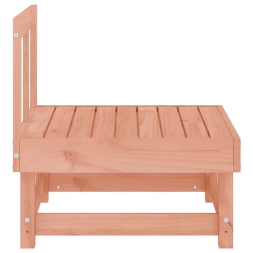 Sofá central de madera maciza Douglas para exterior y muebles de jardín 6