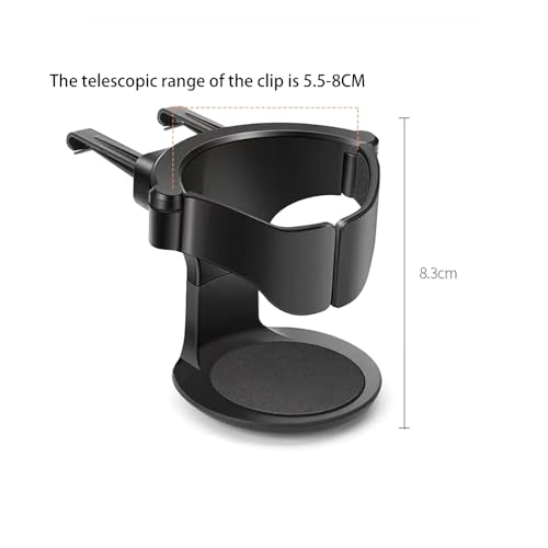 Porte gobelet voiture pour Fiat Seicento et Tipo : support canette réglable - 3