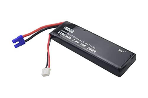 Sea Jump 2X7.4V 2700Mah 10C Lipo Battery Replacement With 2In1 Battery Charger For Hubsan X4 H501S H501C H501A H501M H501S W H501S Pro Fpv Quadcopter To Increase The Flight Time(40Mins) #TOP7
