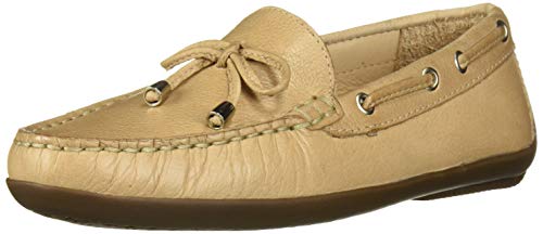 Image of Driver Club USA Kids' Genuine Leather Made in Brazil Nantucket 2.0 Tiebow Driver Loafer