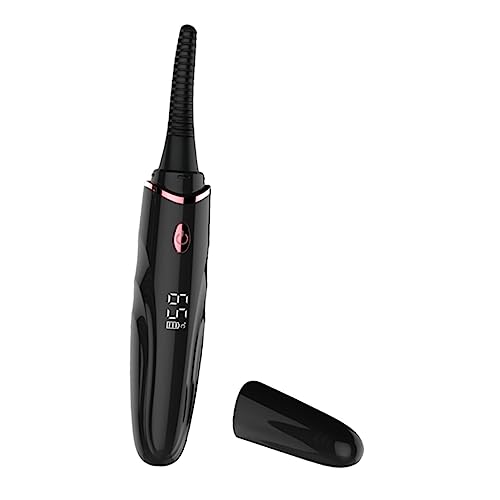 HAKIDZEL 1pc Electric Eyelash Curler Fast Heating Makeup Tool for Curling Effect Design Portable for Travel Heated Lash Curler for Women