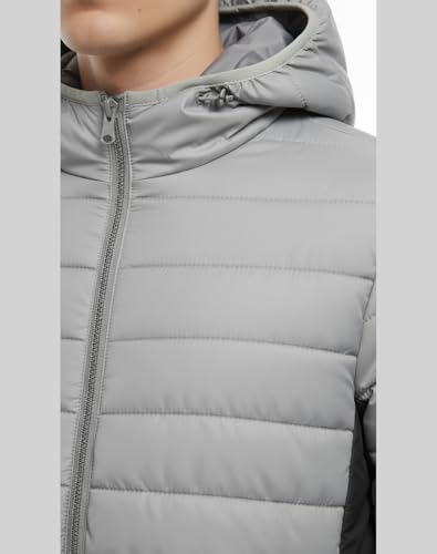 Image of FYLTR Mens Puffer Jacket|Contast Panel | Standard Length| Winter Jacket for Men | Jackets for Men Stylish | Jackets for Man | Perfect for Travel