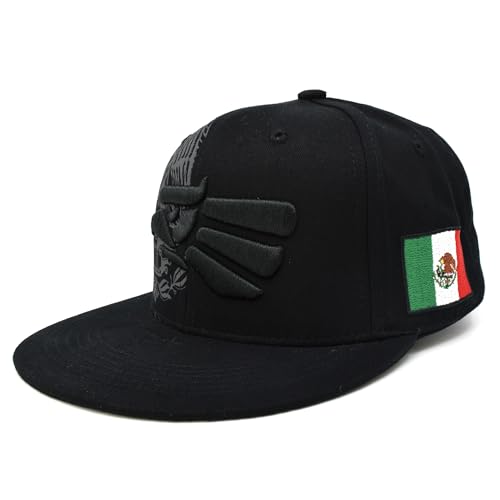 Gorra Fitted Mexican Aguila M Flat Bill Algodón miniatura 2