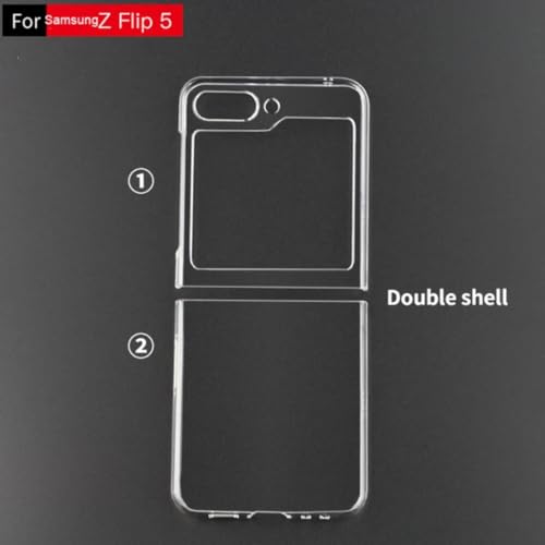 Capa Anti Impacto Transparente Para Galaxy Z Flip 5 (2023)