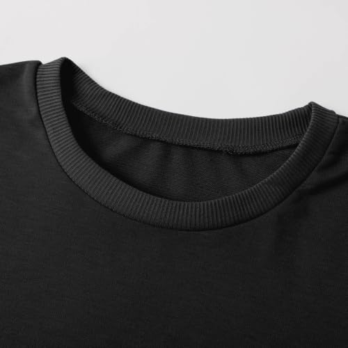 Crew Neck Sweatshirts Women Fall Oversized Long Sleeve Casual Pullover Tops - image 6