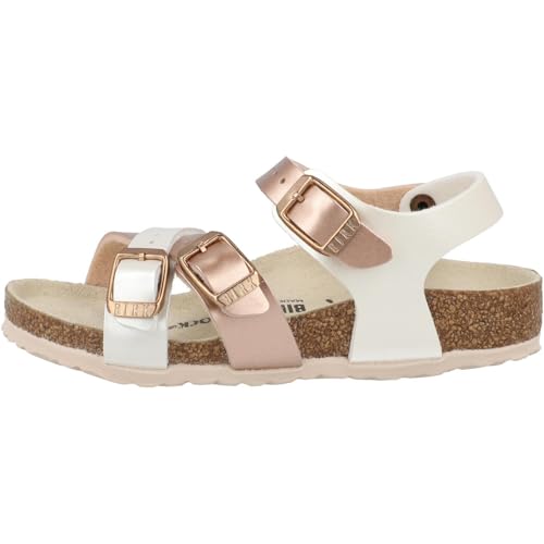 Birkenstock Kumba Kids Sandal Metallic Birko-Flor Ankle Strap Cork Footbed4