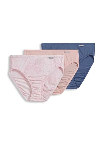 Image of Jockey Women's Supersoft French Cut Underwear Pack, Tempest Leopard /Coral Mist /Dusk Blue, 6