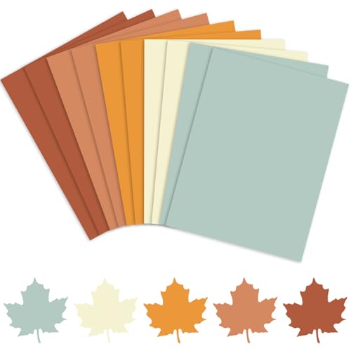 Papier de scrapbooking automne orange marron jaune pour activités manuelles Thanksgiving