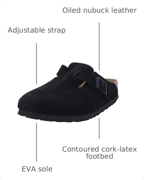 Image of Birkenstock Women's Boston Suede Clogs