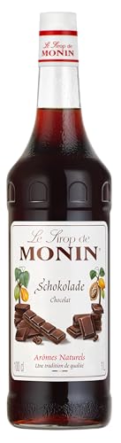 Monin Sirup Schokolade (1 x 1 0l) - für Getränke und Desserts - Kakaogeschmack - ohne künstliche Zusätze - Veganer Genuss