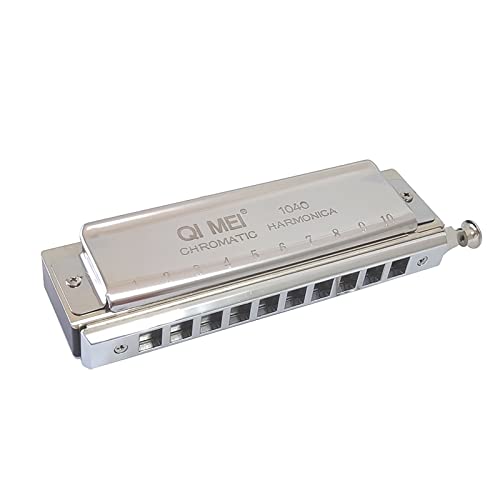 Harmonica Couleur 10 trous harmonica instrument de musique C 40 Tone harpe carré harmonica qm1040 Professional - Les Beatles, Paul McCartney, John Lennon, RIngo Starr, George Harrison Harmonica Couleur 10 trous harmonica instrument de musique C 40 Tone harpe carré harmonica qm1040 Professional