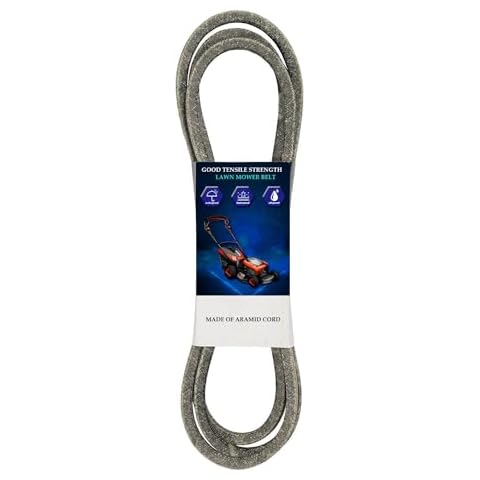 Mower Deck Drive Belt for Cub Cadet MTD 754-04044 754-04044A 954-04044 954-04044A Ariens Gravely 07200436, 1/2x134 Belt, Aramid Cord Belt Cover