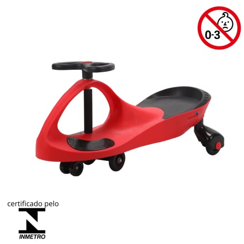 Importway Carrinho Rolema Girocar Infantil - Vermelho