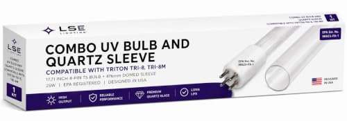 Combo Kit UV Bulb y Tubo de Cuarzo para Pura UV 23W Tubular miniatura 1