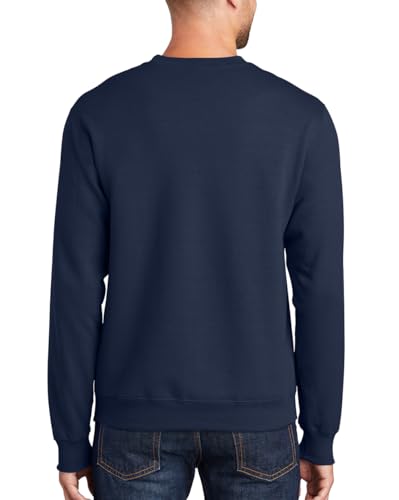 JustBlanks Fleece Sweatshirt for Men Tall Men’s Sweatshirt Crewneck Sweatshirt Relaxed-Fit Pullover Sweatshirt2