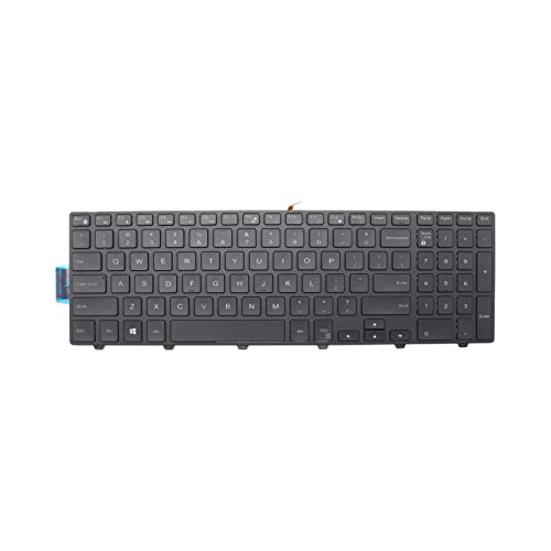 Abakoo Backlit Keyboard Replacement for Dell Inspiron 15 3000, 5000, 7000 Series Laptop - USB, QWERTY, 104 Keys