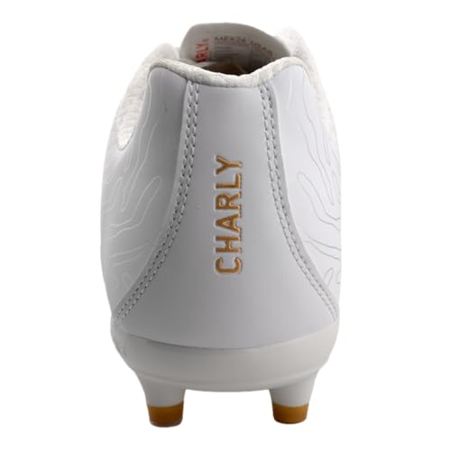 Charly Hot Cross Firm Ground Soccer Cleats - Synthetic Upper for Durability and Traction on Firm Ground4