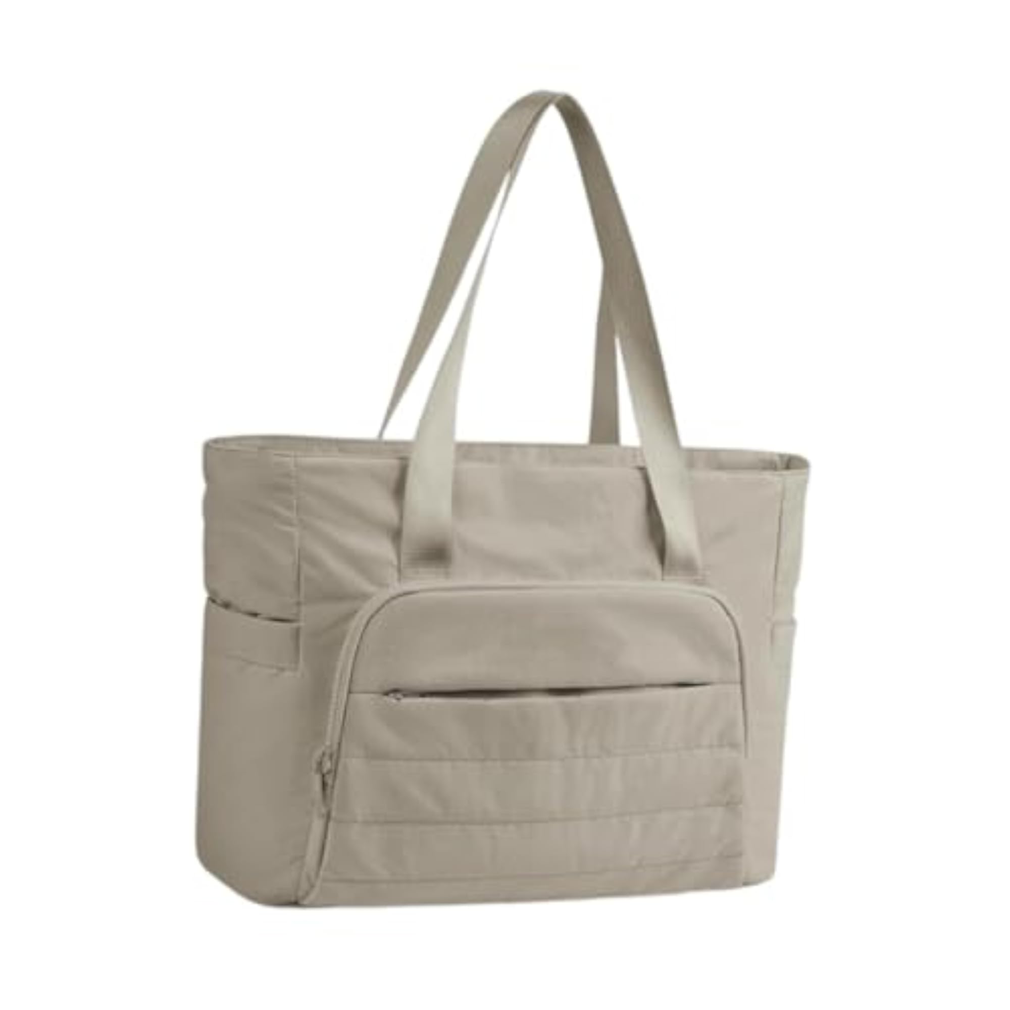 Women's Gym Bag with Yoga Mat Strap, Khaki
