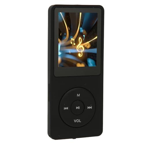 Ujjdwiurgh Reproductor de MP3 y MP4 portátil con pantalla de 1.8 pulgadas, compatible con grabación, ampliable hasta 64 GB, 30 horas de reproducción, para viajes, color rosa - imagen 4