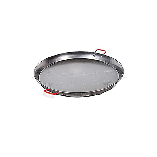 LA IDEAL - Paellera valenciana para 3 personas, 28 cm, Gris