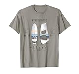 Windsurfing Equipment Gear Board Segelflossen Lexicon Legend T-Shirt