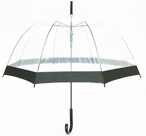Smati trasparente Umbrella - Bordo nero - cupola