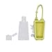 4 Piezas Botellas de Viaje Portátiles para Niños,Botellas Recargables de Silicona a...
