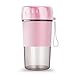 lmoikesz PS Blender Handheld 1300mAh 300ml Rechargeable Jus De Fruits Presse-agrumes Maison Cuisine Cantine Squeezer Malaxeur, Rose