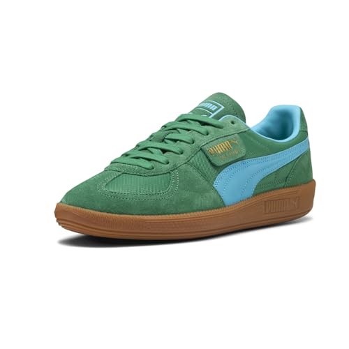 Image of PUMA Mens Palermo Vintage Update Lace Up Sneakers Shoes Casual - Green - Size 4.5 M