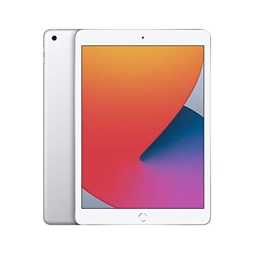 Image of 2020 Apple iPad with A12 Bionic chip (10.2-inch /25.91 cm, Wi-Fi, 32GB) - Silver (8th Generation)