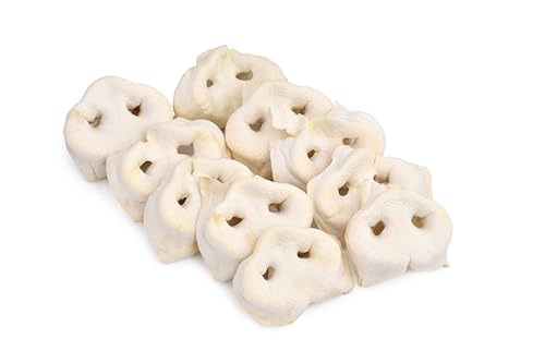 Kaureks Natur Hundeleckerlies, Schweinenasen 10 Stück. gepuffte Honignasen, wie Schweineohren, Kausnack