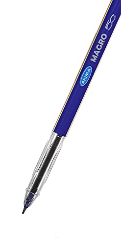 Prima Magro 50 Ballpoint Pen Fine - Pack of 10 Pieces - Blue