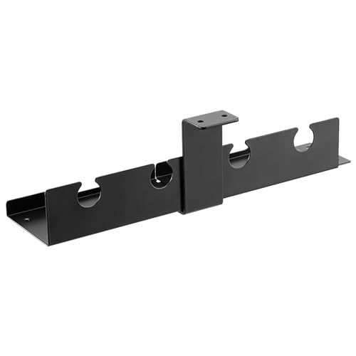 Electraline 71729 Bandeja portacables bajo escritorio 322 x 106 x 90 mm para gestión de cables eléctricos, organizador de cables, orden desk, gestión de cables, ideal miniatura 2