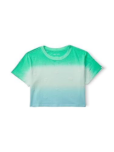 Image of Happy Nation Girls Relaxed Cotton Crop T Shirt