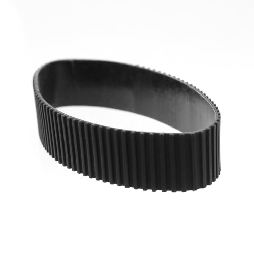 Toileum レンズズームリングフォーカスリング交換部品 Sigma 17-70mm f/2.8-4 DC Macro OS HSMレンズに対応 レンズズームグリップフォーカスゴム製ラバーリング カメラレンズ修理用アクセサリー (ズームラバーリング)