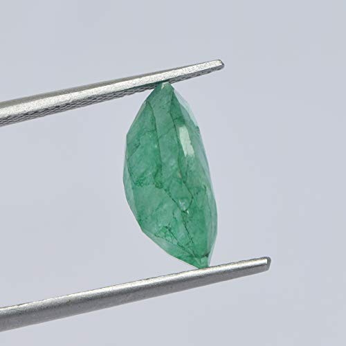 GEMHUB EGL Certified Natural Green Emerald 5.70 Ct Oval Shaped2