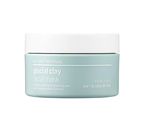 [SKIN&LAB] Glacial clay mask with Canadian glacial clay, pore tightening, controlling sebum, soothing, deep cleansing 100g, 3.5oz…