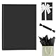 100 Blatt schwarzes Seidenpapier, 70 x 50 cm, Geschenkverpackung, Seidenpapier für Geschenkverpackung, Kunst, Handwerk, DIY, Geburtstag, Hochzeit, Babyparty, Geschenkpapier