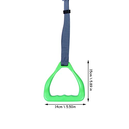 BESPORTBLE 1 Conjunto de Anéis de Ginástica Anéis Crossfit Alças Ab Tiras Cintas Suspensas Puxar Ané