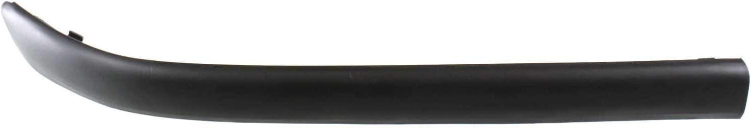 Evan Fischer Bumper Molding Set Compatible with 2001-2005 BMW 325i 325xi 330i 330xi, 1999-2000 BMW 323i 328i Front Driver and Passenger Side 4-Door Sedan mfrbodycodename : E46 Set Of 2 Black