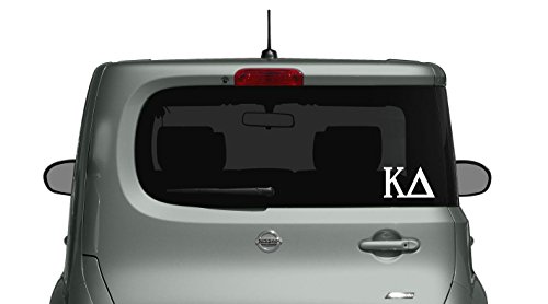 Kappa Delta Die Cut Decal/Sticker - Car, Truck Laptop (3 Pack) (White)