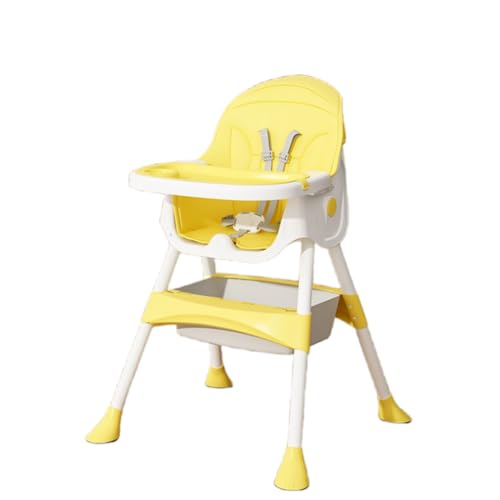 NIGOEベビーチェア ベビーダイニングチェア ベビーホーム ダイニングテーブルシート 多機能レストラン 安全ベルト 高さ調節可能 収納袋付き キャスター付き 工具不要 多機能軽量 ベビーダイニングチェア 持ち運び簡単 出産祝い、子供用椅子、ポータブル子供