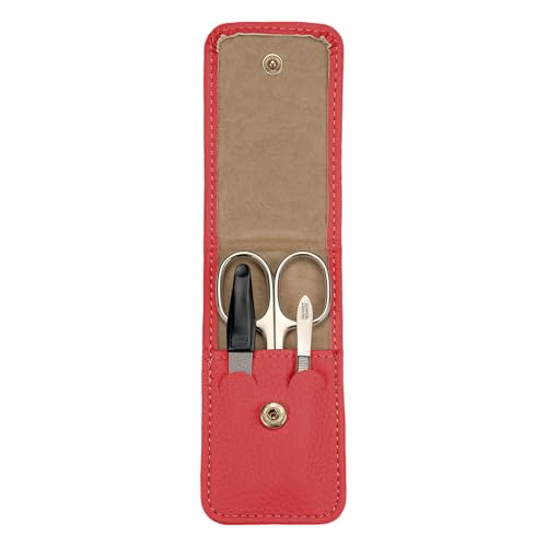 Set de manucure WINDROSE compact Aurora couleur corail idéal pour vos voyages
