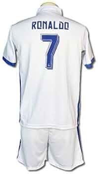 レアル・マドリード クリスティアーノ・ロナウド選手 上下ユニフォーム Amazon | Cロナウド ユニフォーム 上下セット ジュニア【2017モデル
