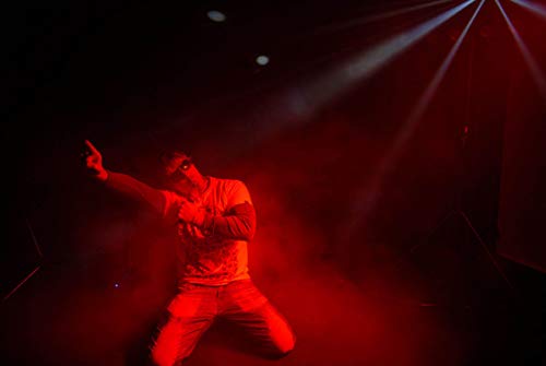 chauvet dj hurricane 1600 compact high-output fog machine wtimer remote amp automatic shut-off black