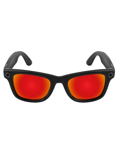 Image of Mryok Replacement Lenses Compatible with Ray-Ban Meta Wayfarer RW4006 50mm / Gen 2 RW4012 50mm Smart Glasses, HD Polarized
