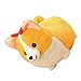 CIYODO Corgi Adorabile Peluchper Peluche Morbido Con Occhi Tondi Per Ragazze e Amanti Dei Corgi immagine