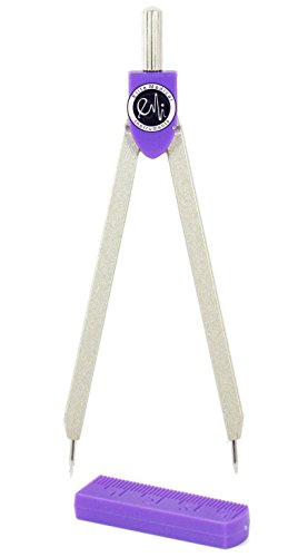 Set Calibrador y Regla EKG EMI Basix Violet 2 Piezas miniatura 2