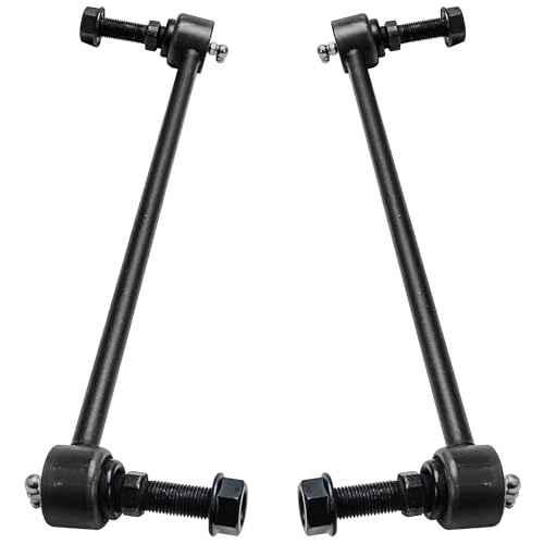 Image of Detroit Axle - 10pc Front End Kit fo 2011-2019 Ford Explorer, 2013-2019 | Police Interceptor Utility, 2 Lower Control Arms with Ball Joints 4 Outer Inner Tie Rods 4 Front Rear Sway Bar Links